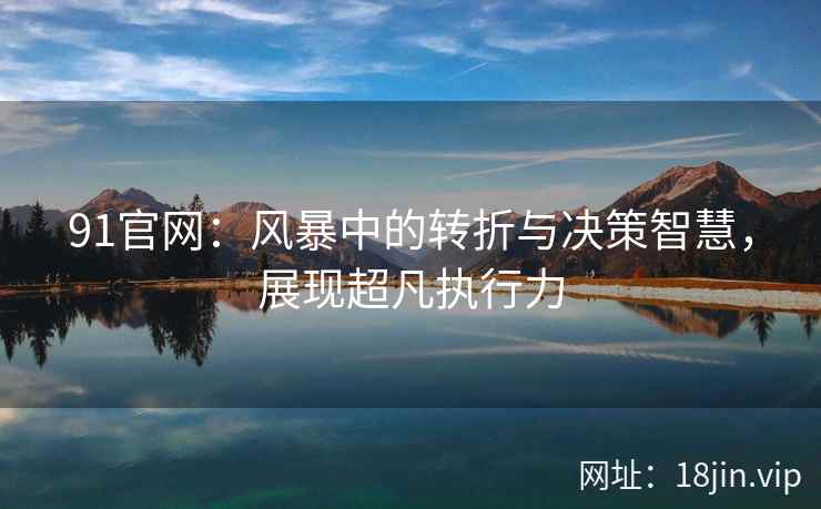 91官网：风暴中的转折与决策智慧，展现超凡执行力