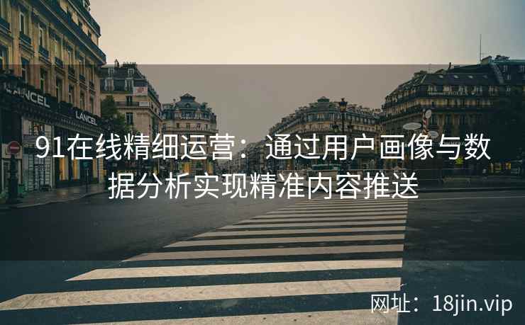 91在线精细运营：通过用户画像与数据分析实现精准内容推送